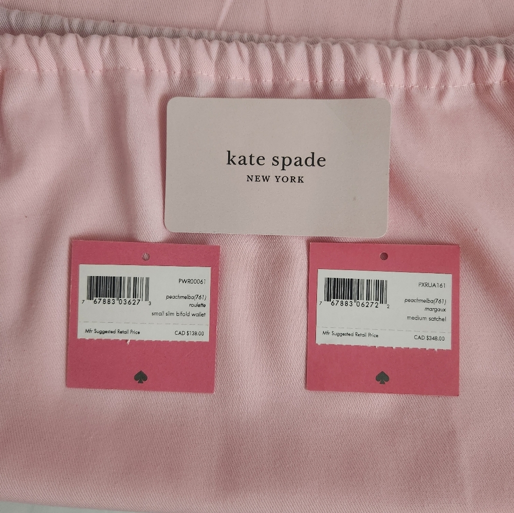 KATE SPADE Margaux Medium Satchel and Slim Bifold Wallet - Picture 7 of 8